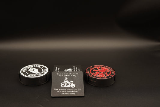 3D Printed Coaster Set in holder