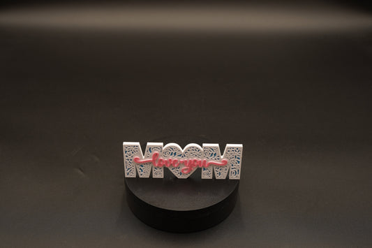 Printed I Love Mum Magnet