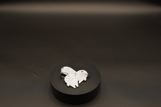 3D Printed Logo Keyring