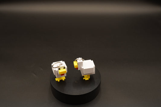3D Printed Chicken Keyring