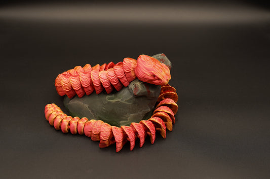 3D Printed Rattlesnake